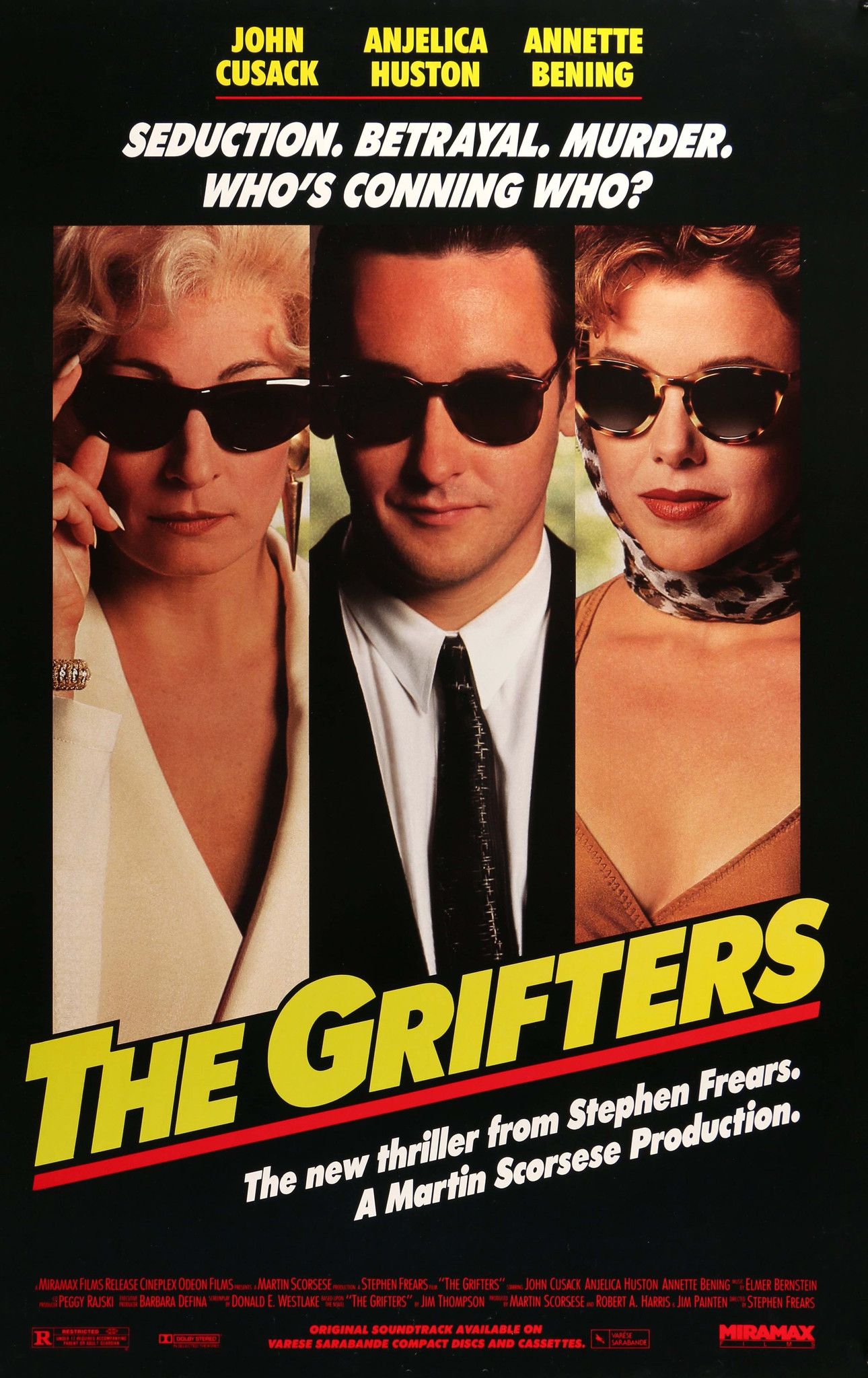 The Grifters (1990) ขบวนตุ๋นไม่นับญาติ